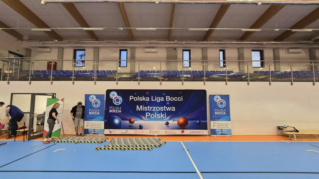 Wieczór przed pierwszym turniejem Polskiej Ligi Bocci'2025