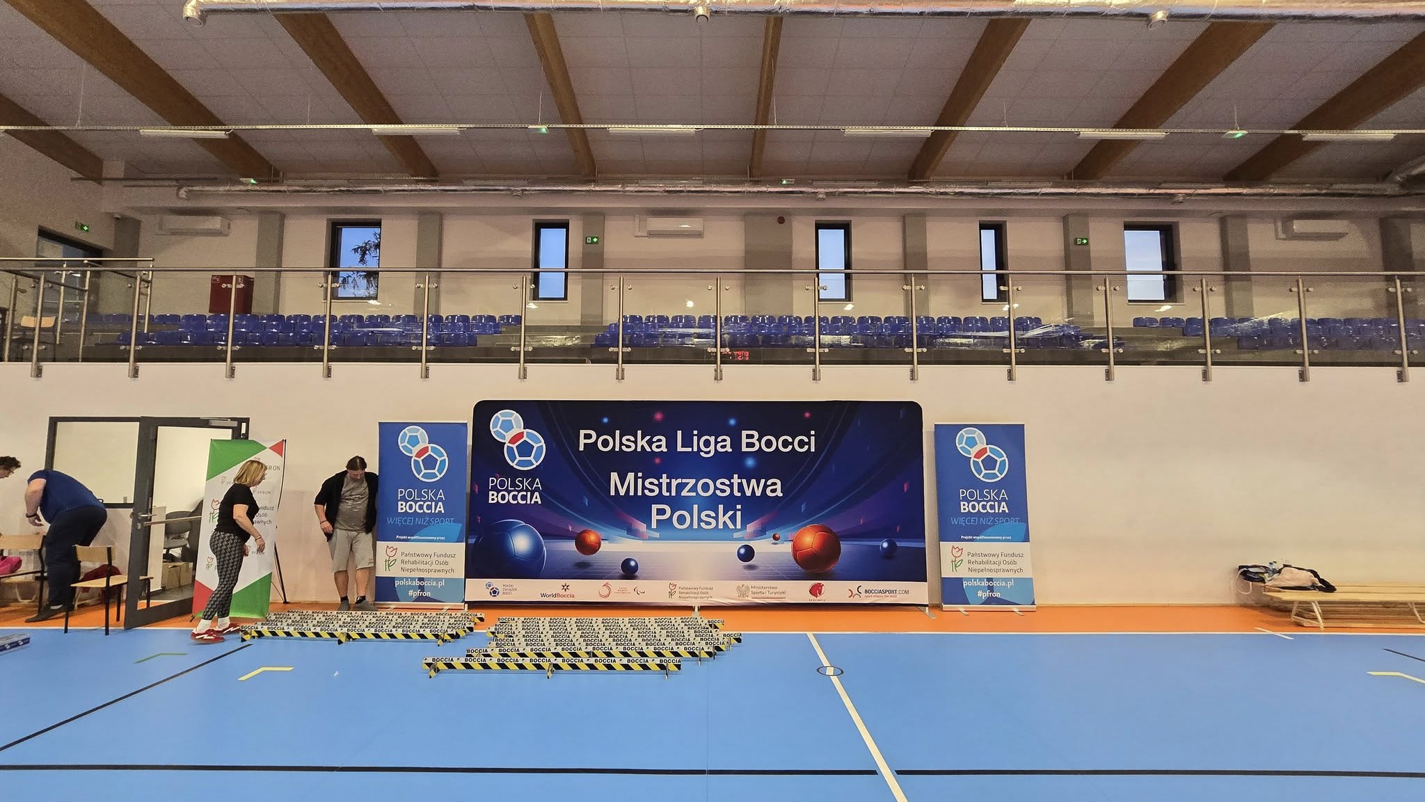 Wieczór przed pierwszym turniejem Polskiej Ligi Bocci'2025