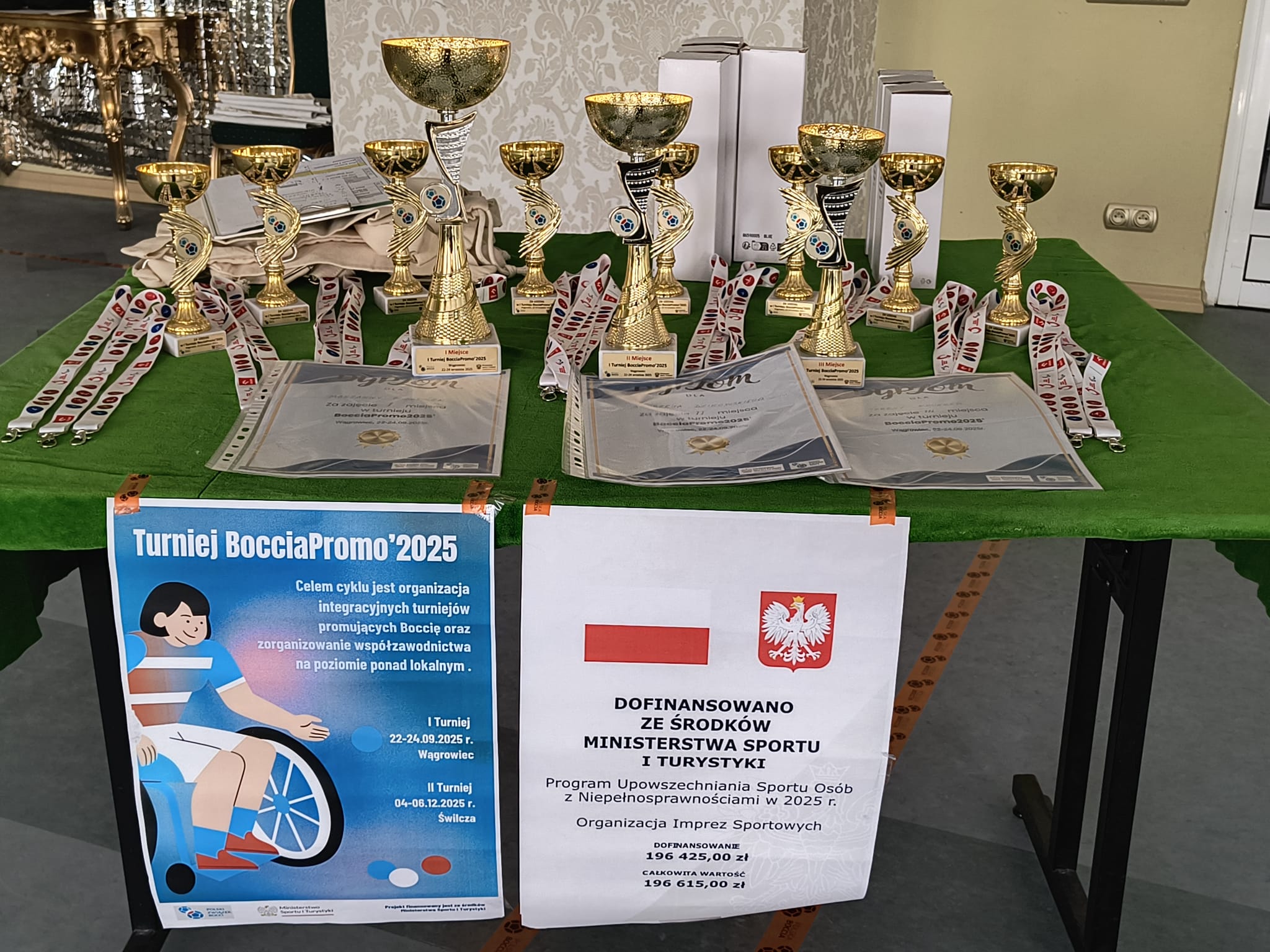 „I TURNIEJ BOCCIAPROMO‘2025” w Wagrowcu