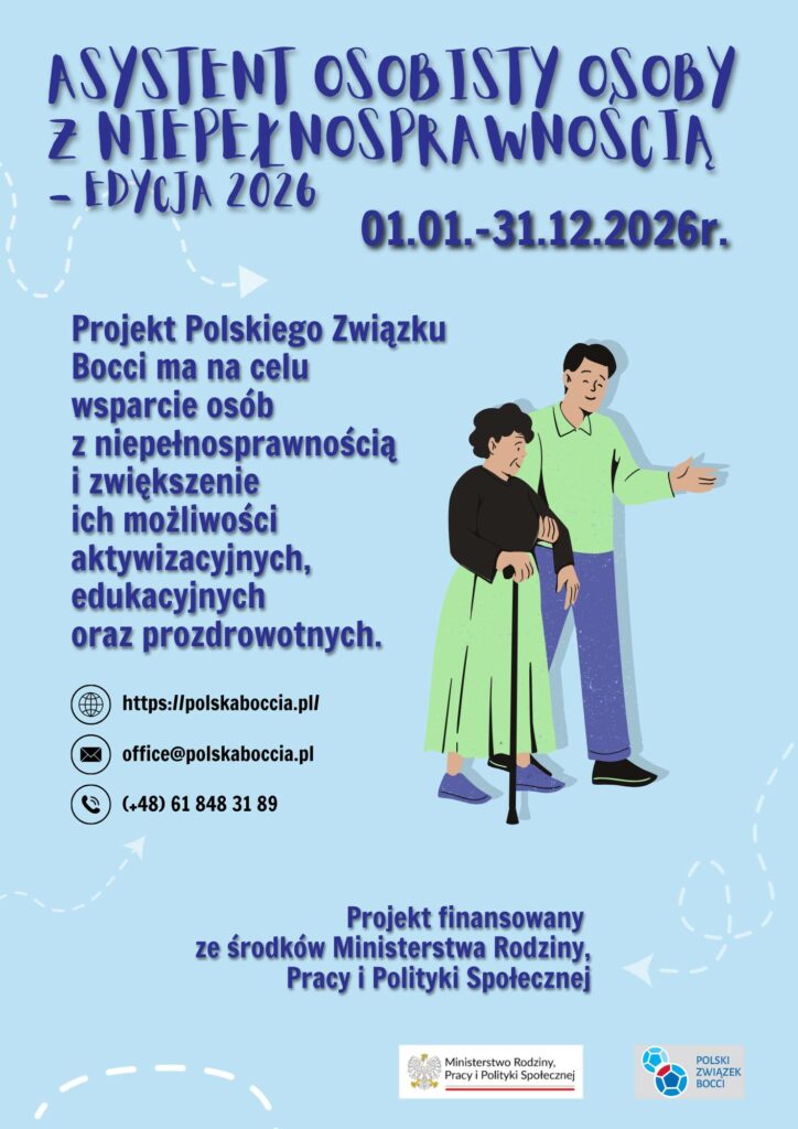 Rozpoczęliśmy realizację Programu „Asystent Osobisty Osoby z Niepełnosprawnością - Edycja 2026”